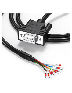 Cable Serial DB9 Femenino a Desnudo 0.46m JUXINICE