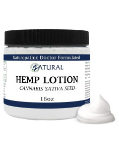 Loción Corporal Terapéutica Zatural con Aceite de Cáñamo 454g