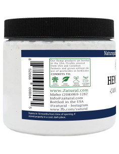 Loción Corporal Terapéutica Zatural con Aceite de Cáñamo 454g 2