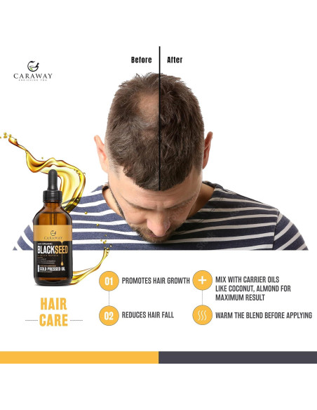 Aceite de Semilla Negra Caraway 236 ml Prensado en Frío