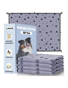 Almohadillas Lavables para Perros Fostanfly 45x60 cm - Paquete de 4