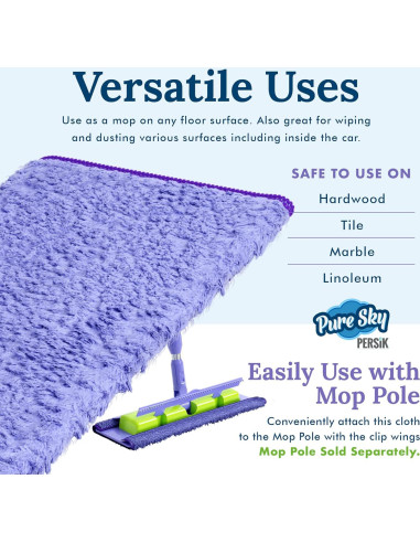 Paño de Limpieza Multipropósito Persik Microfibra 37x25cm