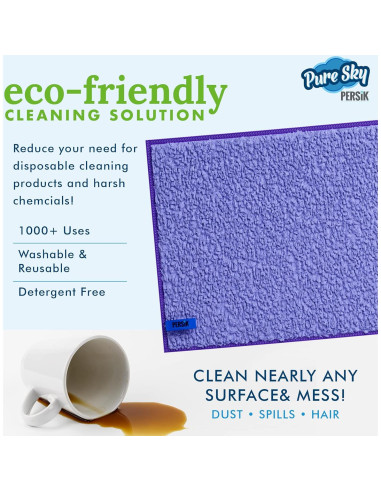 Paño de Limpieza Multipropósito Persik Microfibra 37x25cm