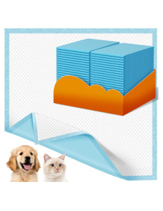 Alfombrilla para Perros XL AJS-Store 76.2x76.2cm 40 Piezas