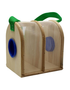 Caja de Insectos de Madera Backyard Essentials 2 Cámaras