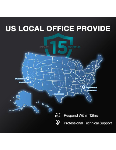 Batería AGM 12V 4Ah UPLUS para Seguridad y UPS