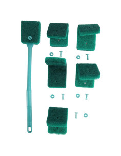 Raspador de Algas para Acuario Cyrank, Mango Largo 40 cm