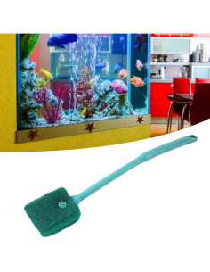 Raspador de Algas para Acuario Cyrank, Mango Largo 40 cm 2