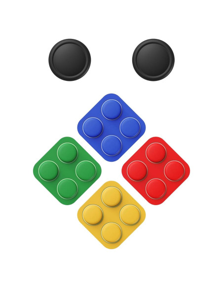 Juego de Tapas de Botón y Joystick PlayVital para Joycon Switch 2