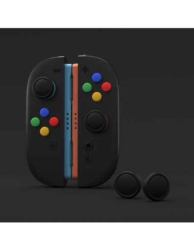 Juego de Tapas de Botón y Joystick PlayVital para Joycon Switch 2
