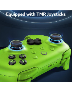 Controlador Inalámbrico 8BitDo Ultimate 2 Verde con Joysticks TMR 2