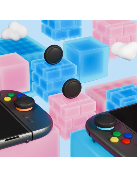 Juego de Tapas de Botón y Joystick PlayVital para Joycon Switch 2