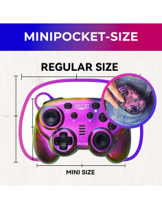 Controlador Inalámbrico Mini TurbX Prism Shift - Bluetooth para Nintendo Switch, iPhone, Android y PC 2