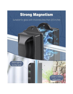 Cepillo Magnético Pawfly para Acuarios 10.4 cm - Limpieza Cristales 2