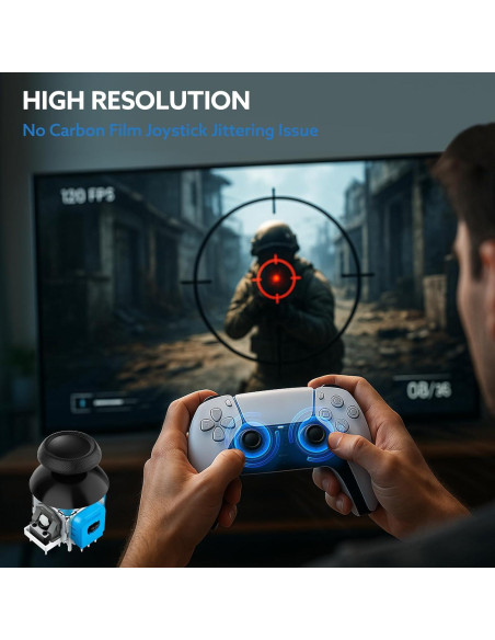 Reemplazo Joystick Electromagnético WeChip para PS5