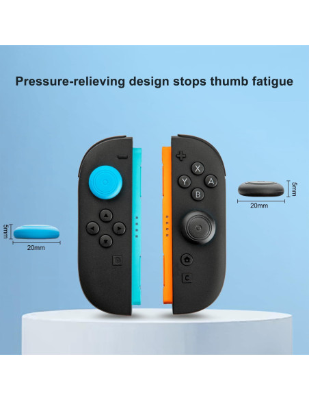 Tapas de Reemplazo para Joystick Grip de Pulgar Switch 2 - 8 PCS