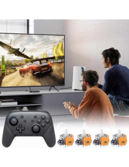 Reemplazo Joysticks TOMSIN para Controlador Pro Switch - 4 Módulos