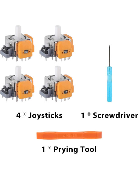 Reemplazo Joysticks TOMSIN para Controlador Pro Switch - 4 Módulos