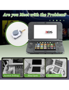 2 Joysticks Reemplazo para Nintendo New 3DS XL - Herramienta Incluida 2