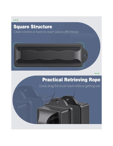 Cepillo Magnético Pawfly para Acuarios 10.4 cm - Limpieza Cristales