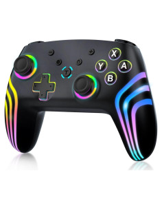 Controlador Pro Inalámbrico MYSTILUCK para Switch y PC RGB