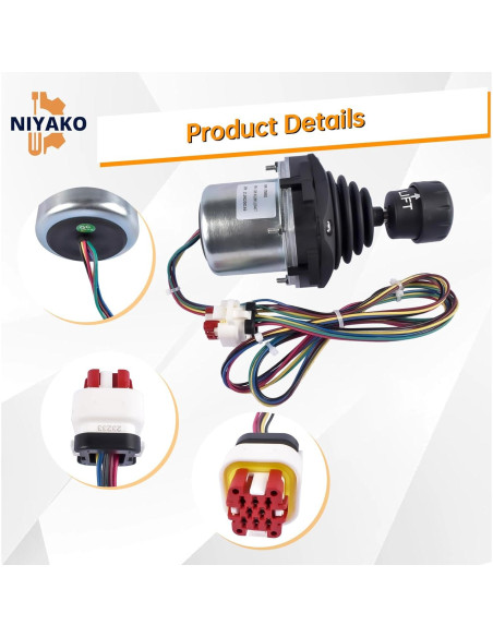 Controlador Joystick Niyako 413710 para Elevador JLG