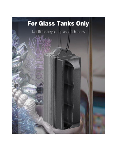 Cepillo Magnético Pawfly para Acuarios 10.4 cm - Limpieza Cristales