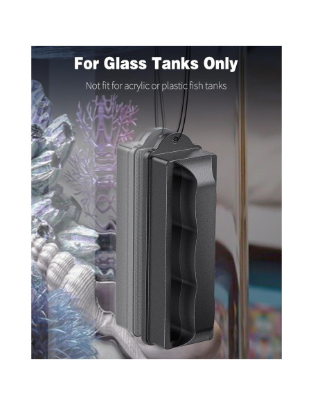 Cepillo Magnético Pawfly para Acuarios 10.4 cm - Limpieza Cristales