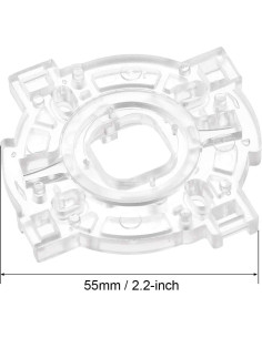 Placa Restrictora Cuadrada uxcell GT-8F 4/8 Vías para Joystick JLF 2