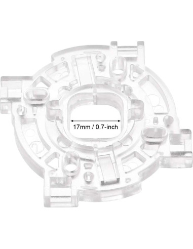 Placa Restrictora Cuadrada uxcell GT-8F 4/8 Vías para Joystick JLF