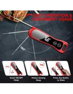 Termómetro Digital de Cocina Genérico a Prueba de Agua 20.5cm 2