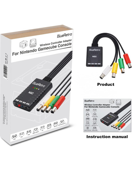 Adaptador Inalámbrico RetroScaler NGC - Compatible PS3/PS4/PS5/Xbox