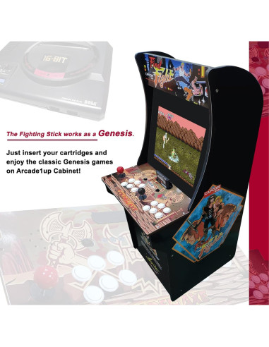 Fighting Stick IntecGaming para Arcade1Up - Consola Sega Genesis