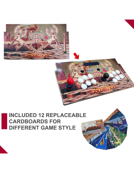 Fighting Stick IntecGaming para Arcade1Up - Consola Sega Genesis