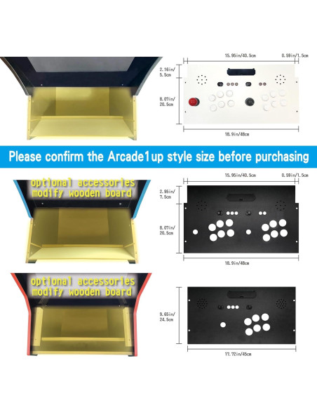 Fighting Stick IntecGaming para Arcade1Up - Consola Sega Genesis
