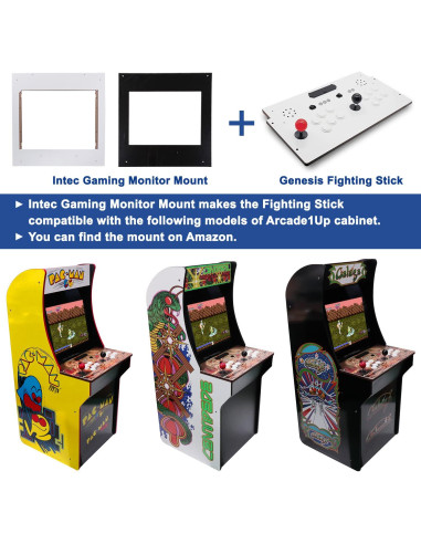 Fighting Stick IntecGaming para Arcade1Up - Consola Sega Genesis