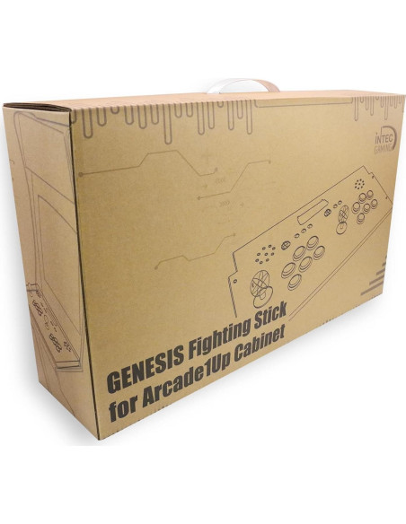 Fighting Stick IntecGaming para Arcade1Up - Consola Sega Genesis