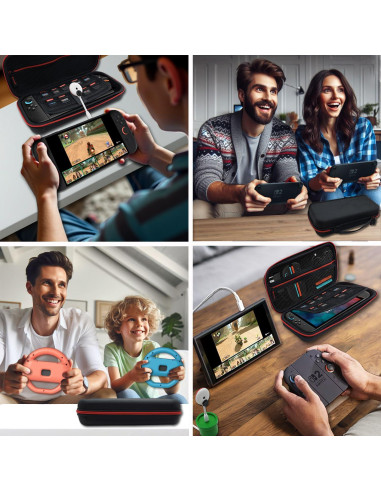 Funda Coolwee para Nintendo Switch 2 con Protector y Accesorios