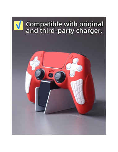 Funda de Silicona Wigmoa para Controlador PS5 XP-1 Antideslizante