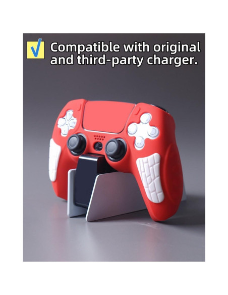 Funda de Silicona Wigmoa para Controlador PS5 XP-1 Antideslizante