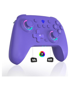 Controlador Pro Inalámbrico SZDILONG para Switch - Púrpura