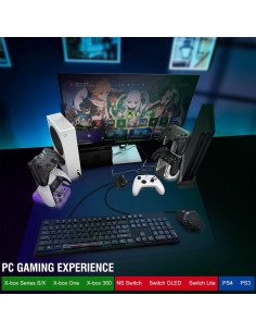 Adaptador de Teclado y Ratón Joso Blader para Consolas 2