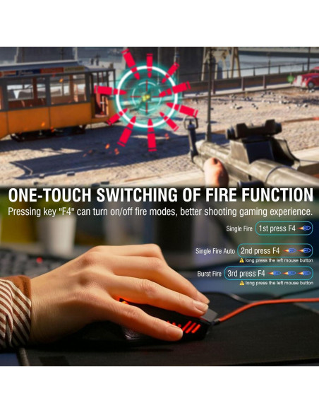 Adaptador de Teclado y Ratón Joso Blader para Consolas