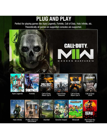 Adaptador de Teclado y Ratón Joso Blader para Consolas