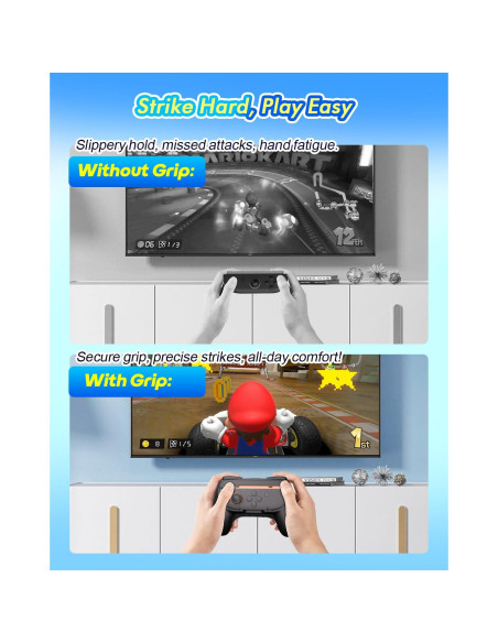 Agarraderas Ergonómicas Joy-Con YOUHODA para Nintendo Switch 2