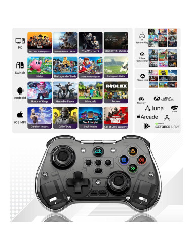 Controlador Bluetooth Koiiko Inalámbrico para iPhone/Android/PC