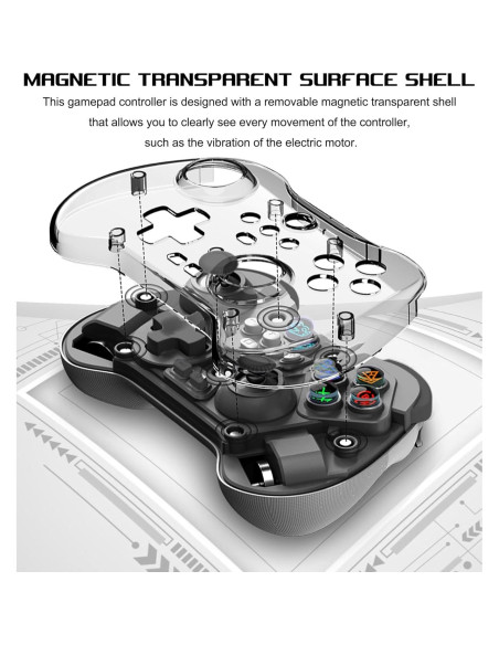 Controlador Bluetooth Koiiko Inalámbrico para iPhone/Android/PC