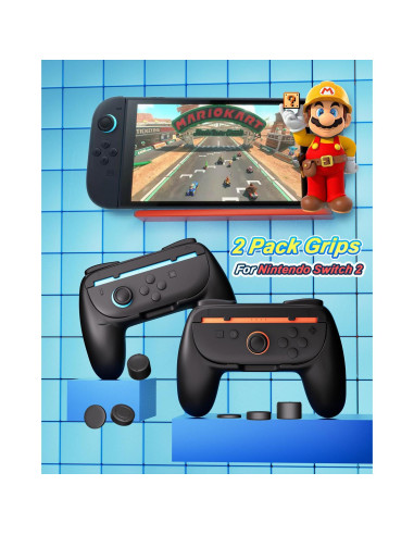 Agarraderas Ergonómicas Joy-Con YOUHODA para Nintendo Switch 2