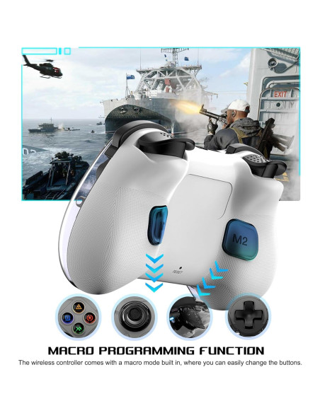 Controlador Bluetooth Koiiko Inalámbrico para iPhone/Android/PC