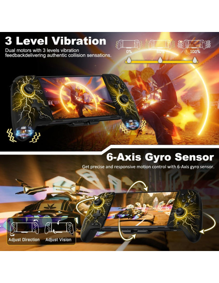 Controlador Inalámbrico Gammeefy JC200 para Nintendo Switch